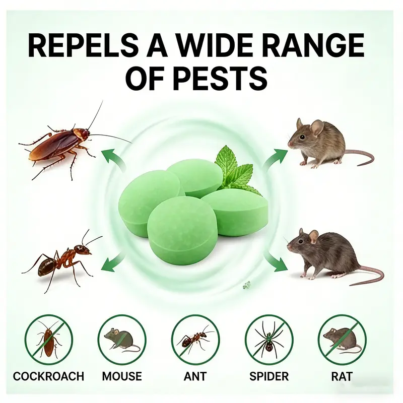 10- Pack Popular Natural Rodent Repellent Balls - Image 2