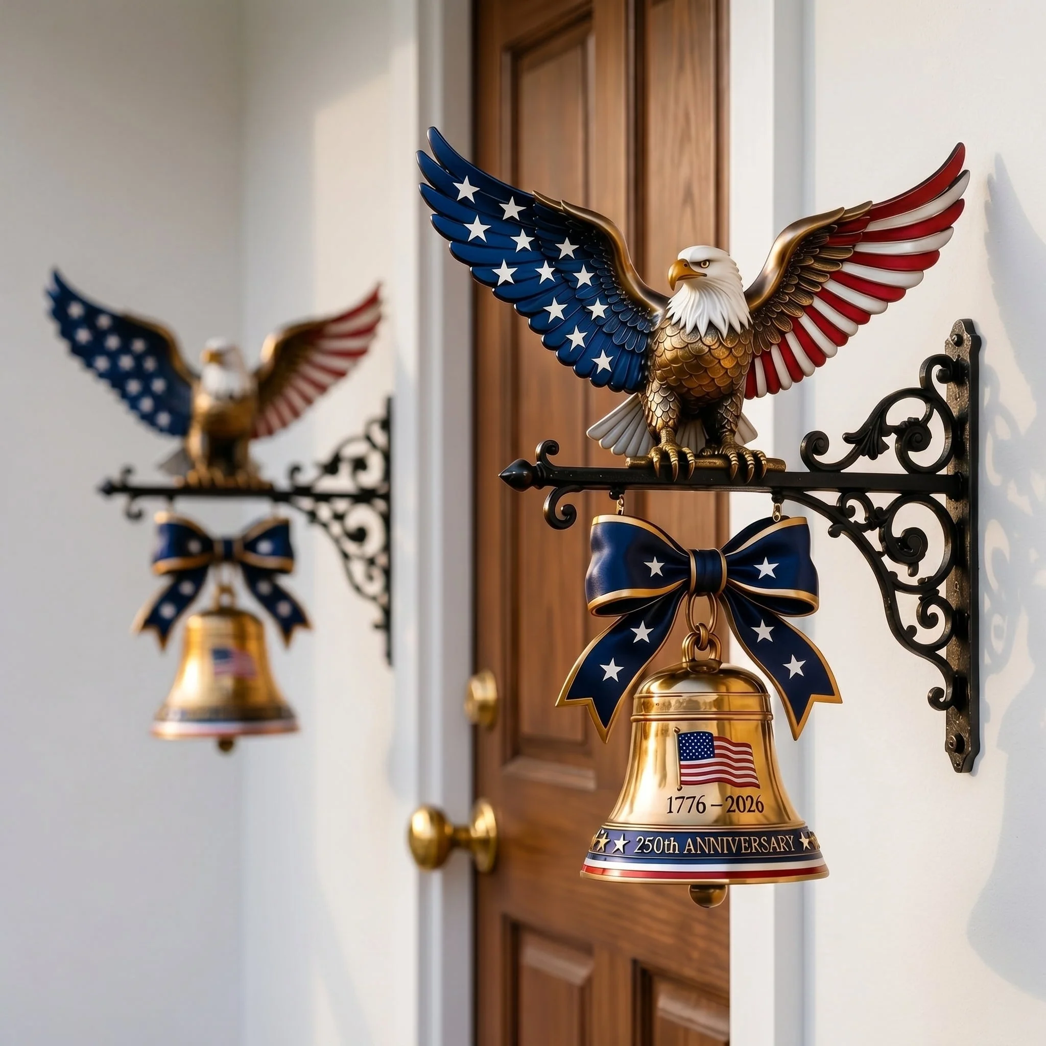 šš Ring in the Semiquincentennial: 1776-2026 "Spirit of Liberty" Eagle Bell - Image 6