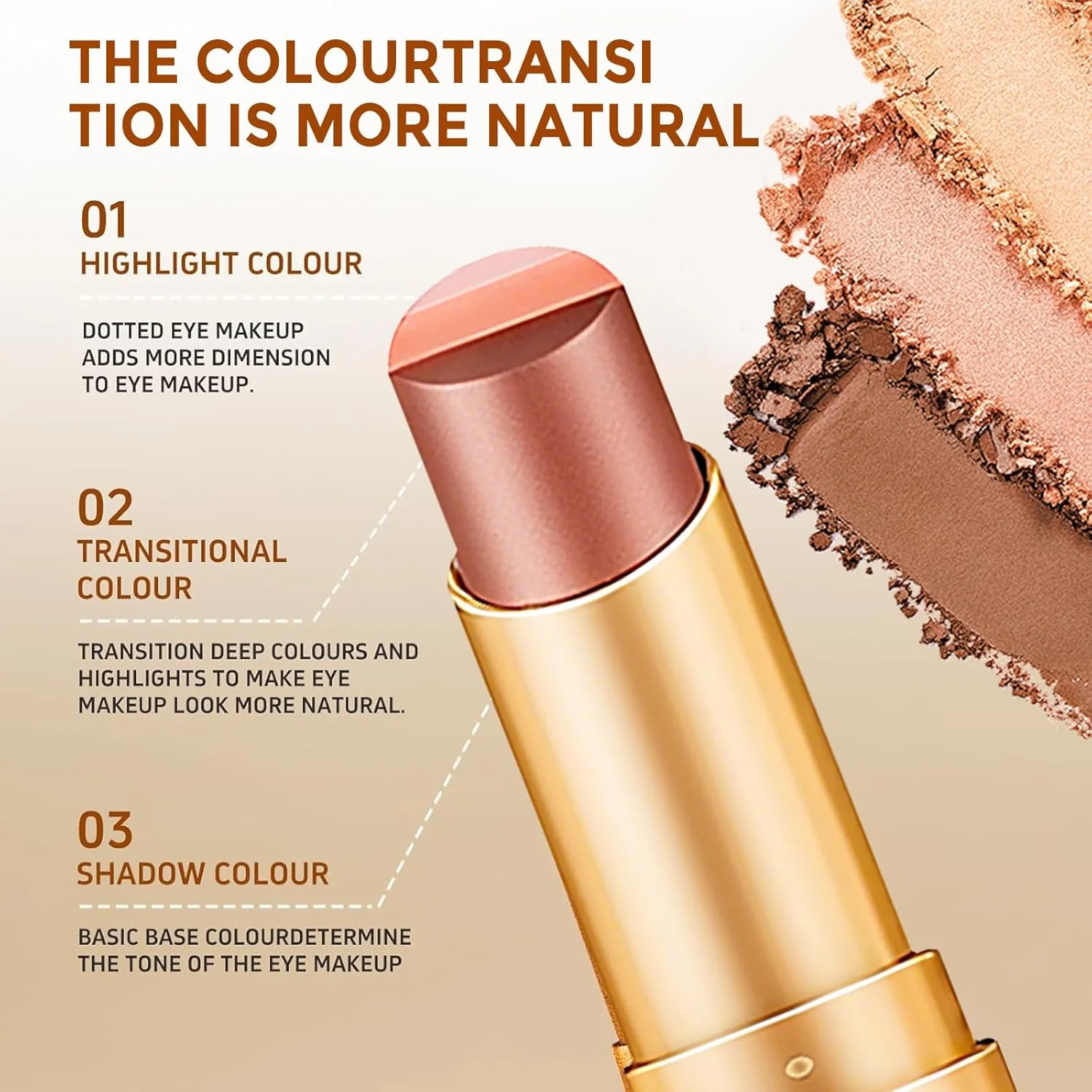 3 Color Eyeshadow Stick - Image 5