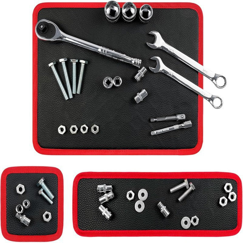 3-Piece Flexible Magnetic Tool Mat & Tray Holder 🛠️🧲 - Image 4