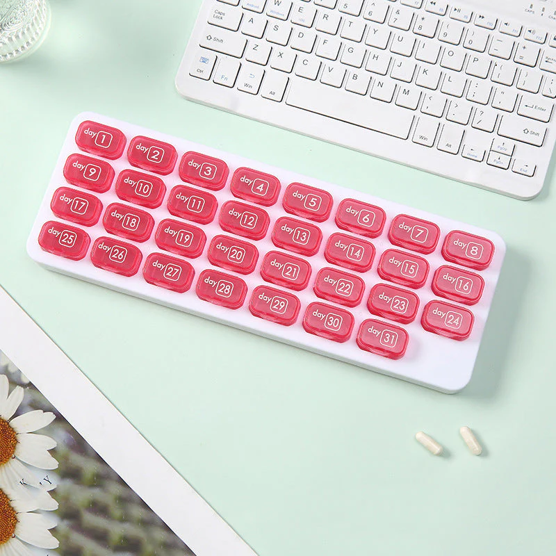 31-Day Detachable Monthly Pill Organizer - Image 11