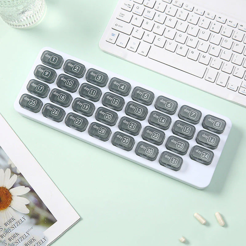 31-Day Detachable Monthly Pill Organizer - Image 14