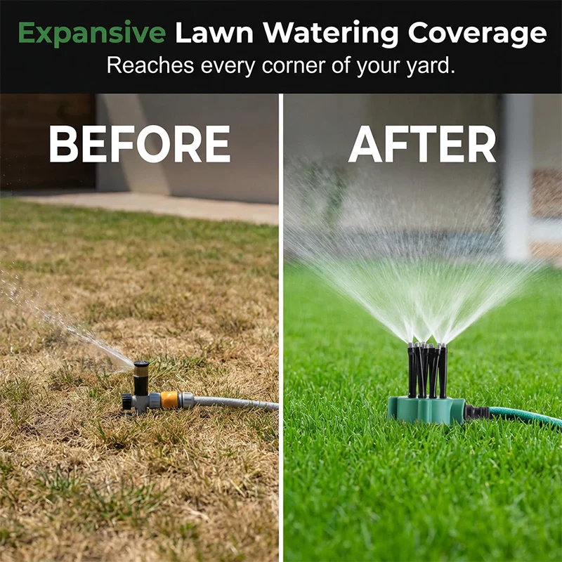 360° Coverage Precision Garden Irrigation Sprinkler - Image 4