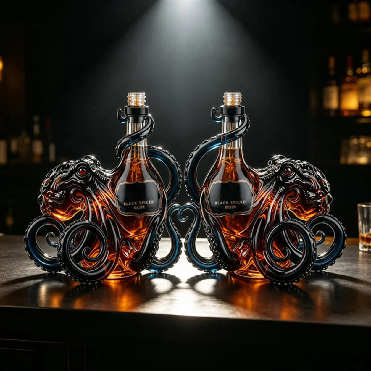 🎁 Father’s Day 49% OFF - The Rum Edition 3D Octopus Bottle 🐙🥃 - Image 2