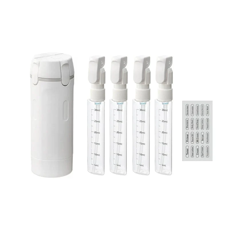 4-in-1 Leakproof Rotatable Travel Dispenser Set - Image 10