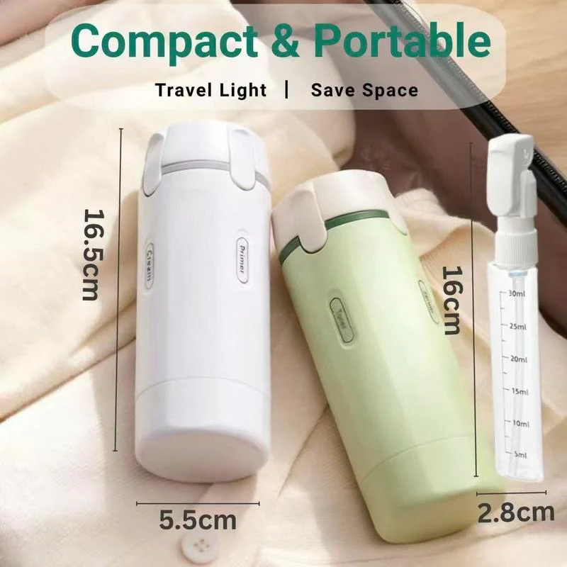 4-in-1 Leakproof Rotatable Travel Dispenser Set - Image 8