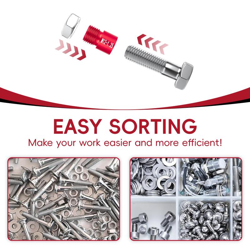 44Pcs Nut & Bolt Thread Checker - Image 4