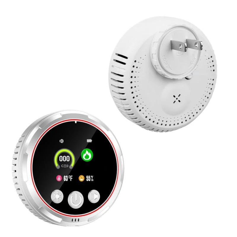 Advanced 5-in-1 Real-Time Precision Carbon Monoxide & Air Quality Monitor - Image 3