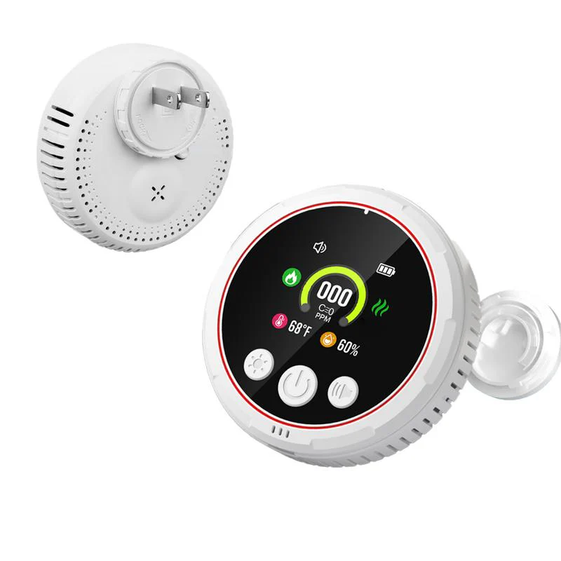 Advanced 5-in-1 Real-Time Precision Carbon Monoxide & Air Quality Monitor - Image 7