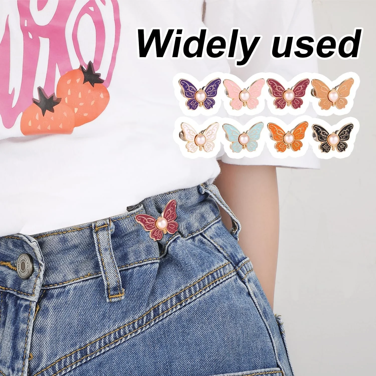 🔥8Pcs Butterfly Pants Waist Tightener - Image 4