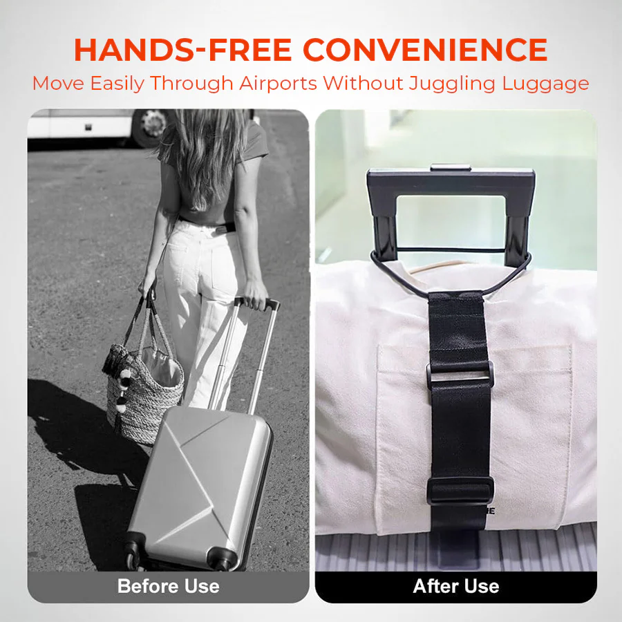 Adjustable Luggage Strap Bungee for Suitcase Handle - Image 10