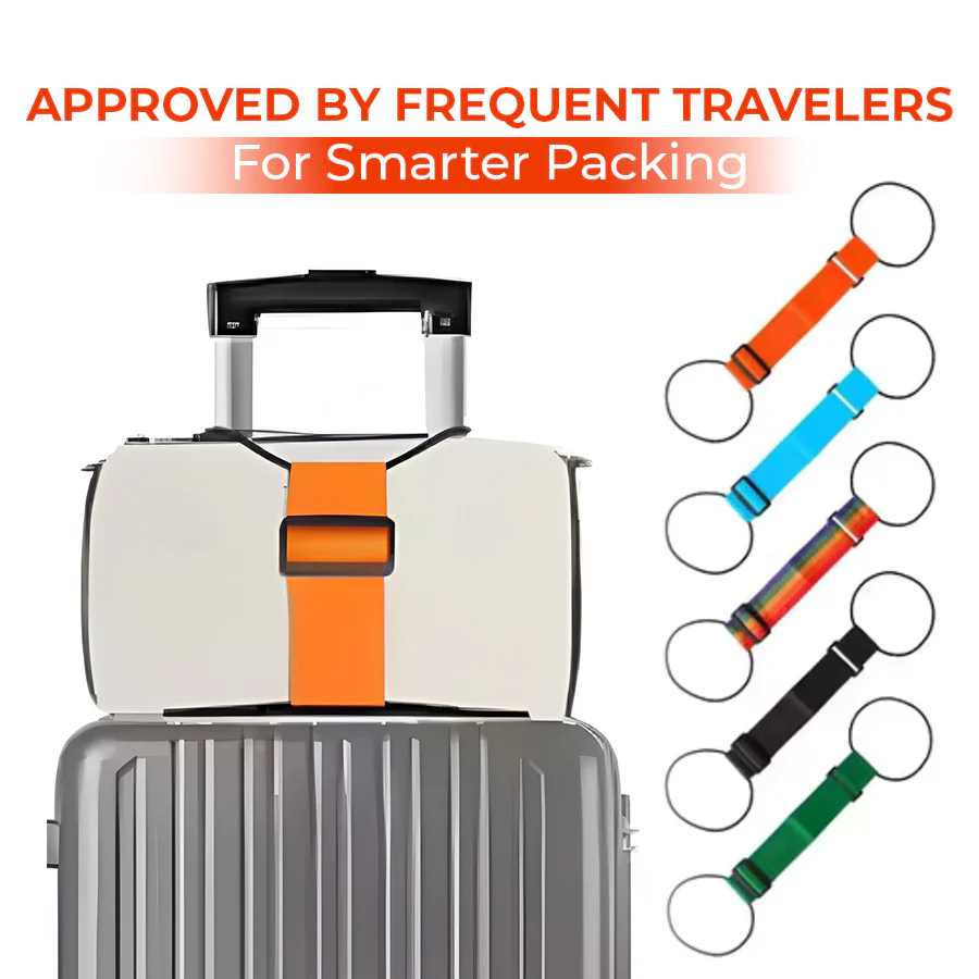 Adjustable Luggage Strap Bungee for Suitcase Handle - Image 11