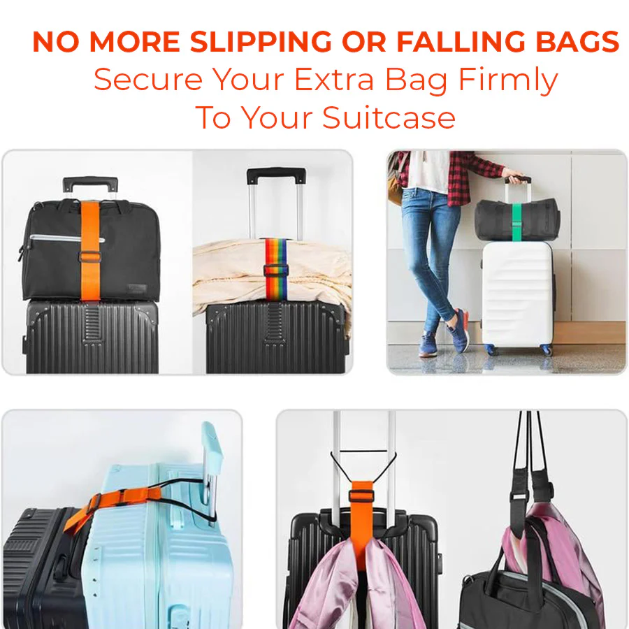 Adjustable Luggage Strap Bungee for Suitcase Handle - Image 8
