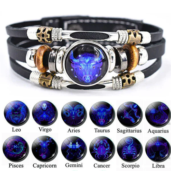 Astrological Sign Luminous Bracelet Super Bright In The Dark - Image 2