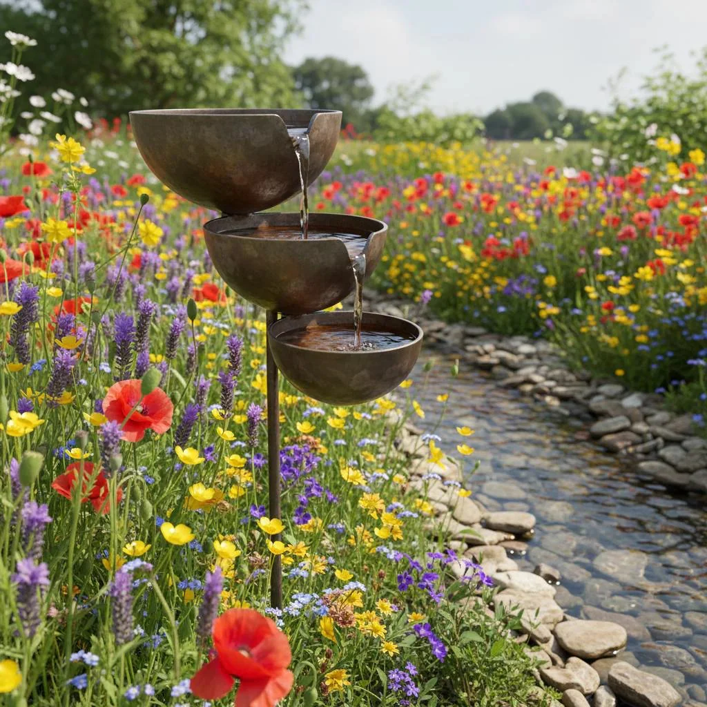 🔥Hot Sale🔥Bring Life Back To Your Garden – Rain Catcher Bird Bath 🌿🐦 - Image 11