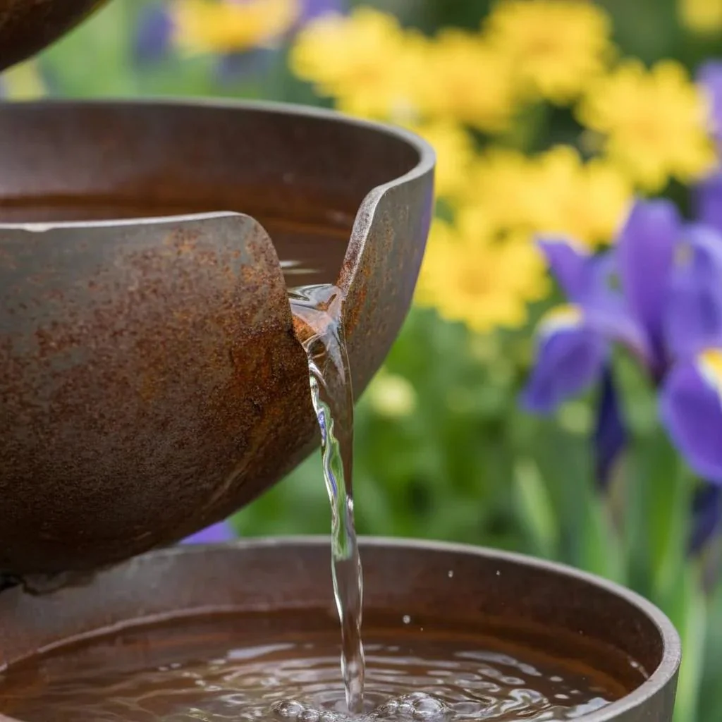 🔥Hot Sale🔥Bring Life Back To Your Garden – Rain Catcher Bird Bath 🌿🐦 - Image 3