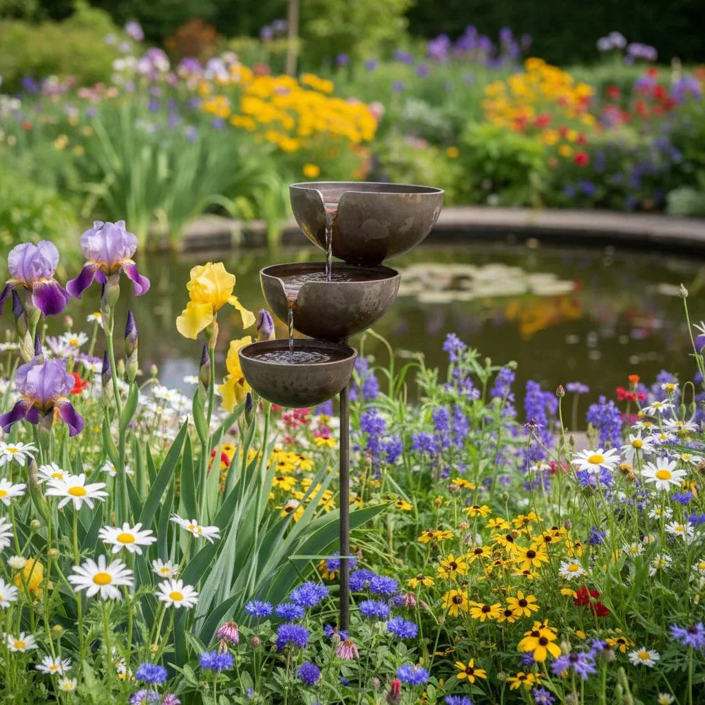 🔥Hot Sale🔥Bring Life Back To Your Garden – Rain Catcher Bird Bath 🌿🐦 - Image 6