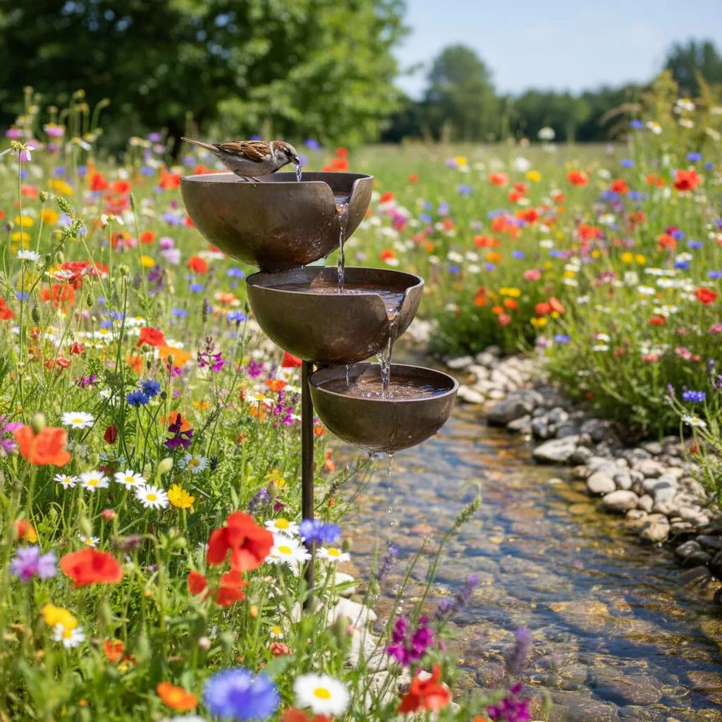 🔥Hot Sale🔥Bring Life Back To Your Garden – Rain Catcher Bird Bath 🌿🐦 - Image 8
