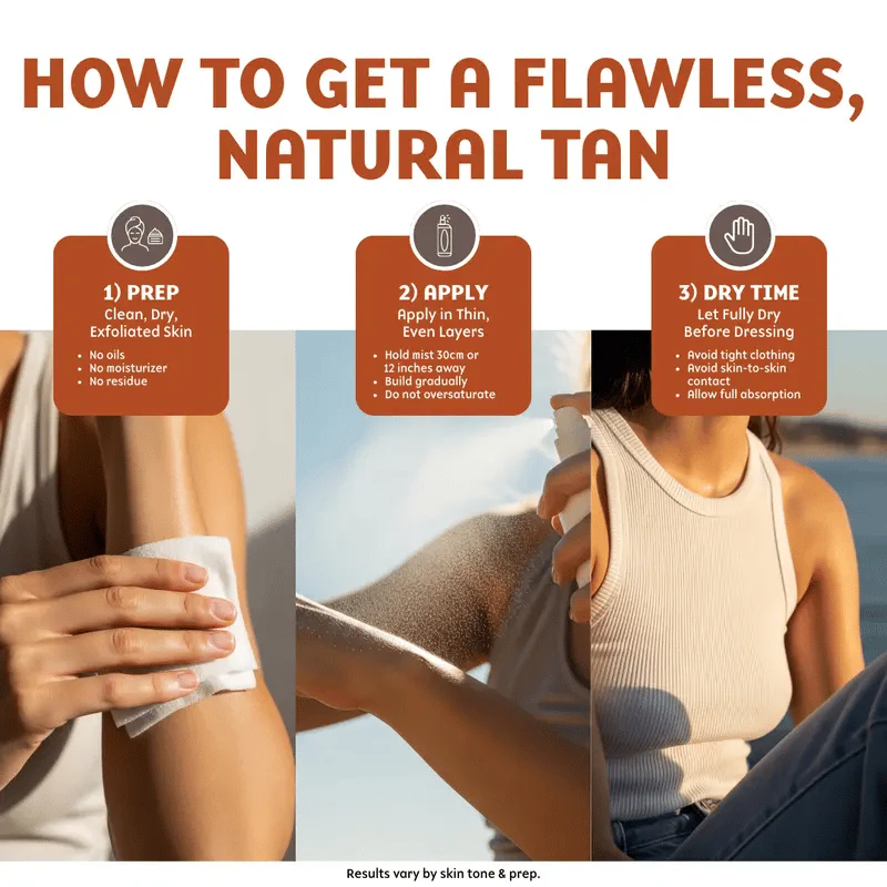 👙Self Tanning Mist for Body— No Fake Tan Smell! - Hydrating Mist For A Gradual Tan - Image 2
