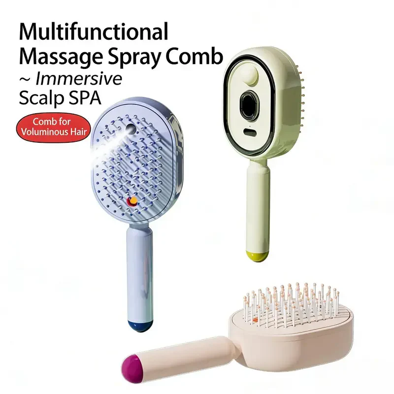 🔥Day Sale 50% OFF🔥Electric Spray Air Cushion Massage Comb - Image 3