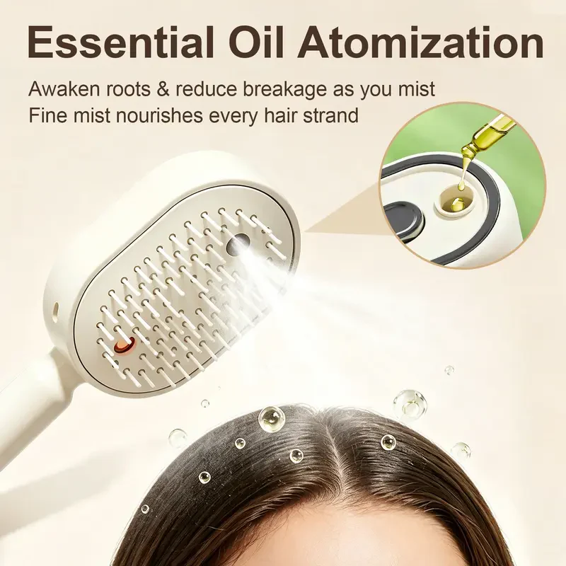 🔥Day Sale 50% OFF🔥Electric Spray Air Cushion Massage Comb - Image 6