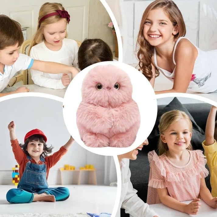 👀Cute AI shy Emotional companionship robot doll bag charm plush toy👜-It can sing, turn its head, and learn to speak🤖 - Image 7