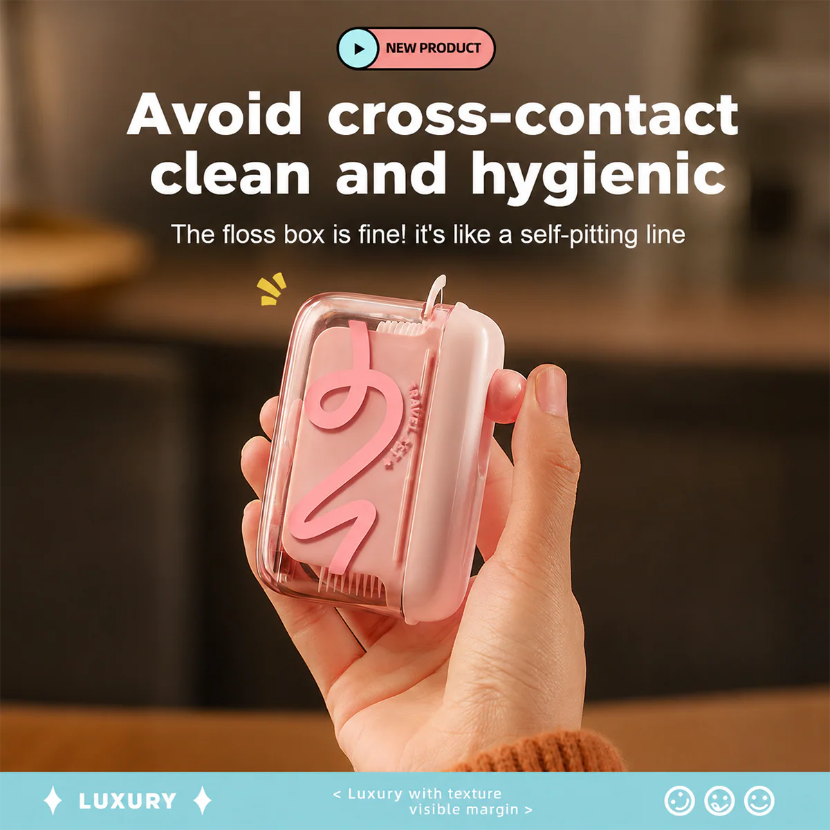 Portable Automatic Pop-up Dental Floss Box - Image 3