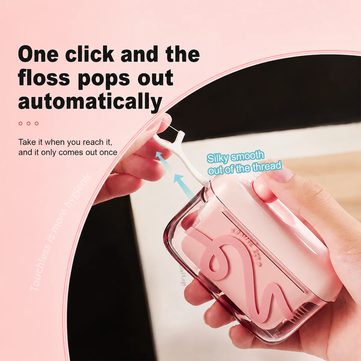 Portable Automatic Pop-up Dental Floss Box - Image 4