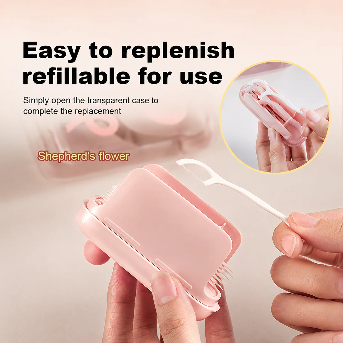 Portable Automatic Pop-up Dental Floss Box - Image 7