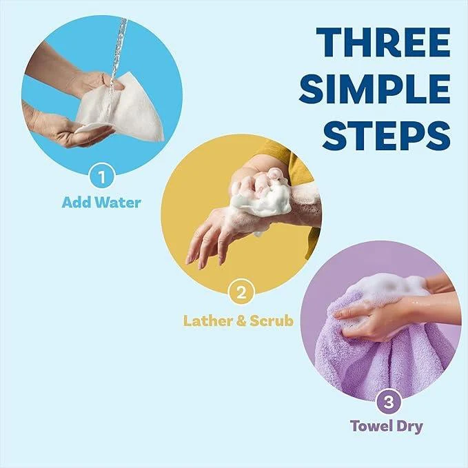 🏆Flash Sale⚡ 50K+ 🌈Disposable Rinse-Free Bathing Wipes🧼 - Image 3