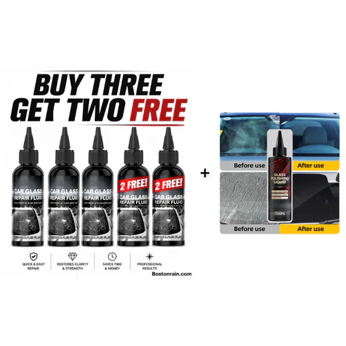 Fast-Acting Windshield Crack & Chip Repair Kit - Image 10