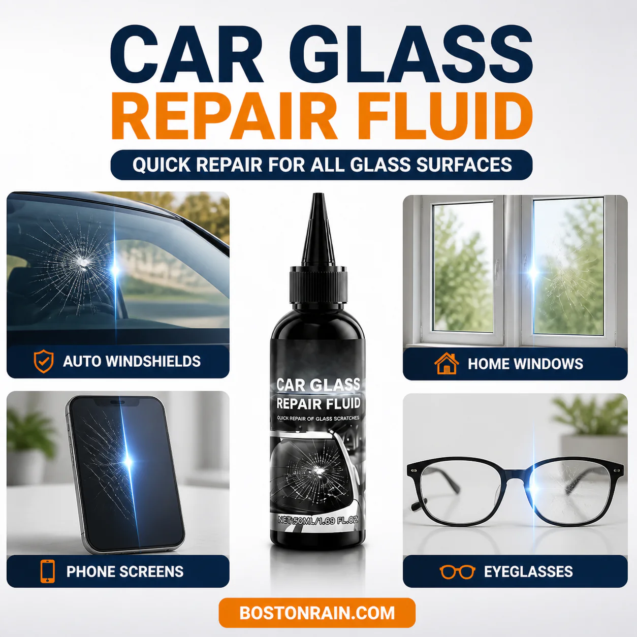 Fast-Acting Windshield Crack & Chip Repair Kit - Image 4