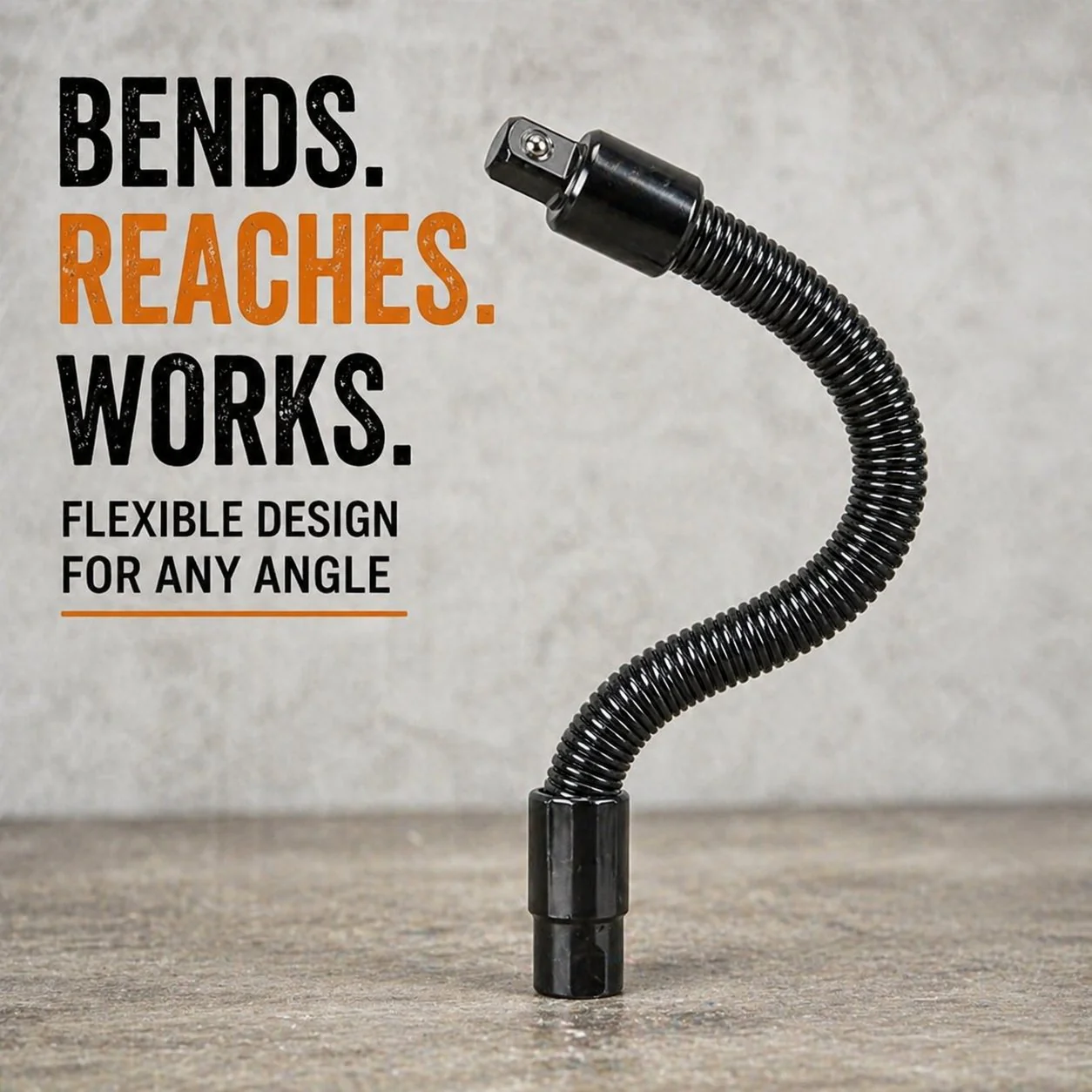 🚗HOT SALE -48% OFF🔥 🔧🌀 1/2" Flexible Socket Extension Bar! Conquer Tight Spaces in Seconds🔩🚗 - Image 3