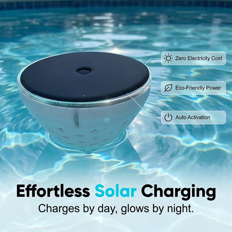 Solar Floating Pool Light – Fish-Pattern Projection Light for Pool, Pond & Outdoor Water Décor - Image 5