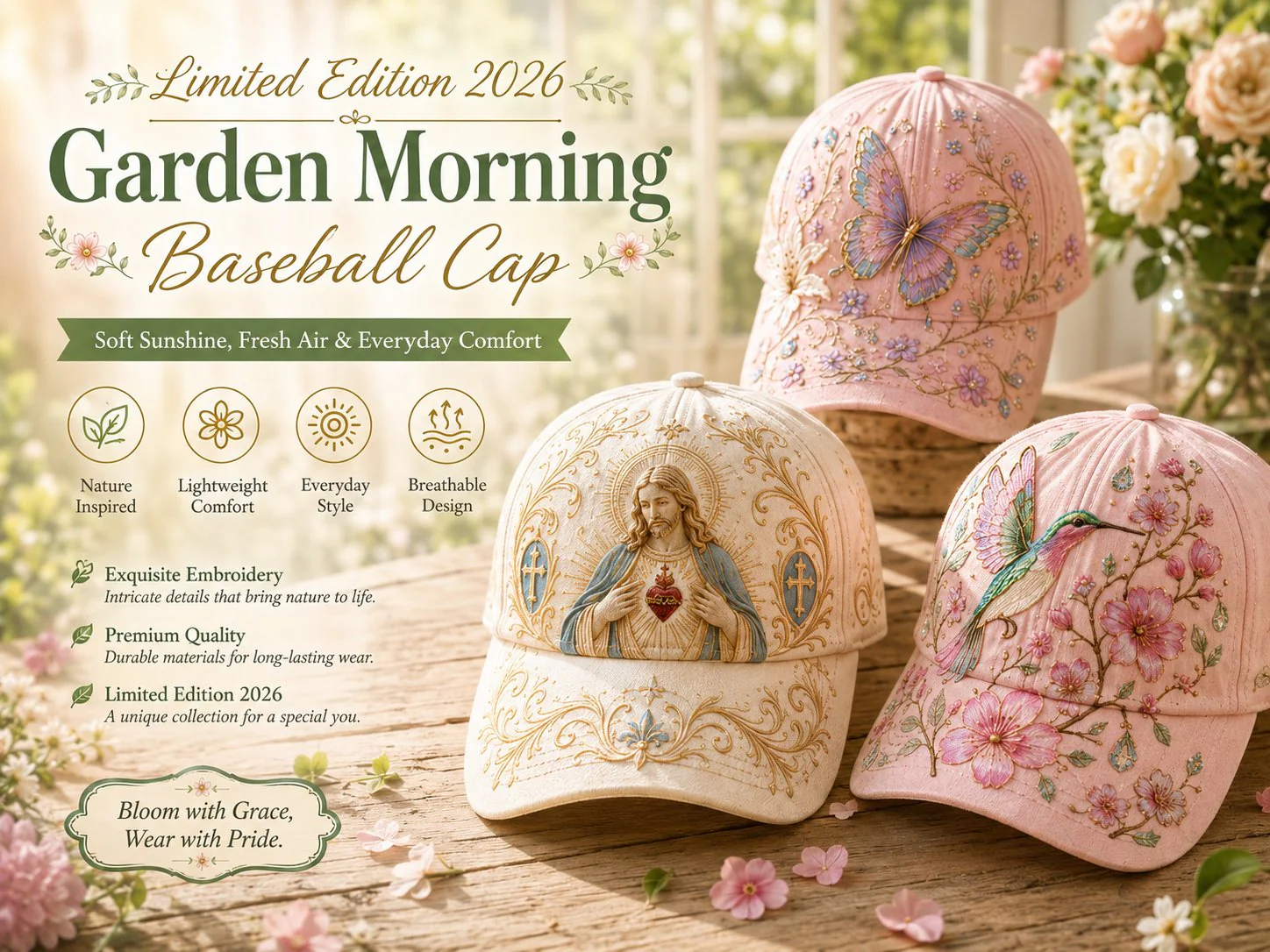 ๐ฅLast Day 50% OFF ๐ธ๐ฟ Garden Morning Cap