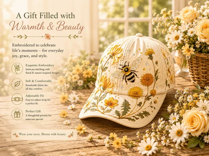 ๐ฅLast Day 50% OFF ๐ธ๐ฟ Garden Morning Cap - Image 6