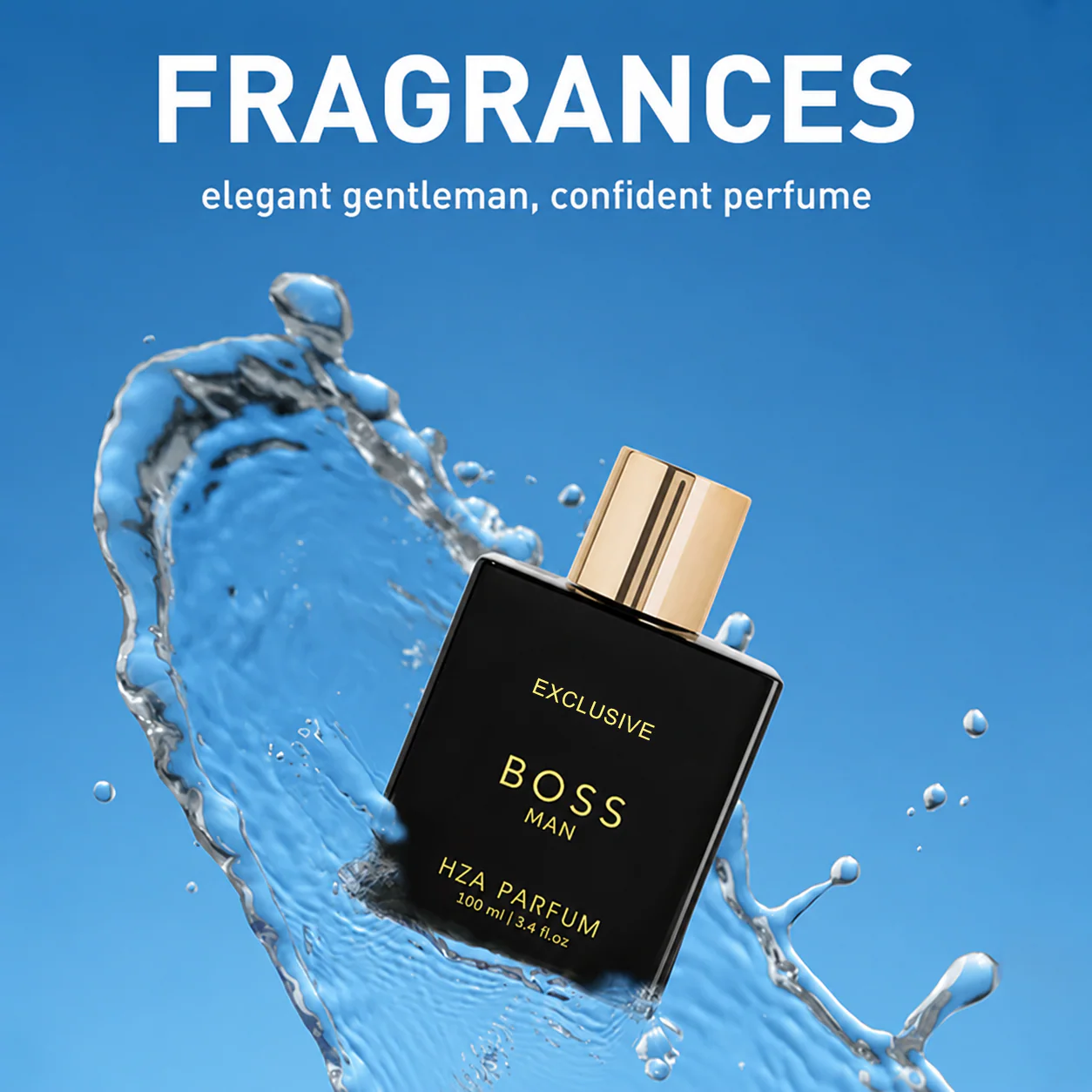 Gentlemen’s Fragrance Set with BOSS MAN Perfume & K.I.N.G. MAN Aroma. - Image 2
