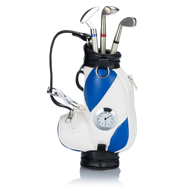 ⛳Golf Pen Holder + 3-Pen Set🏌️♂️Elevate Your Office Desk – A Hole-in-One for Style & Function
