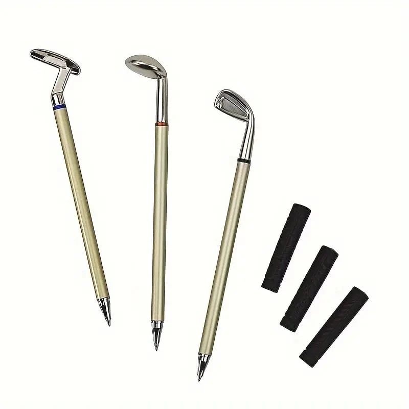 ⛳Golf Pen Holder + 3-Pen Set🏌️♂️Elevate Your Office Desk – A Hole-in-One for Style & Function - Image 2