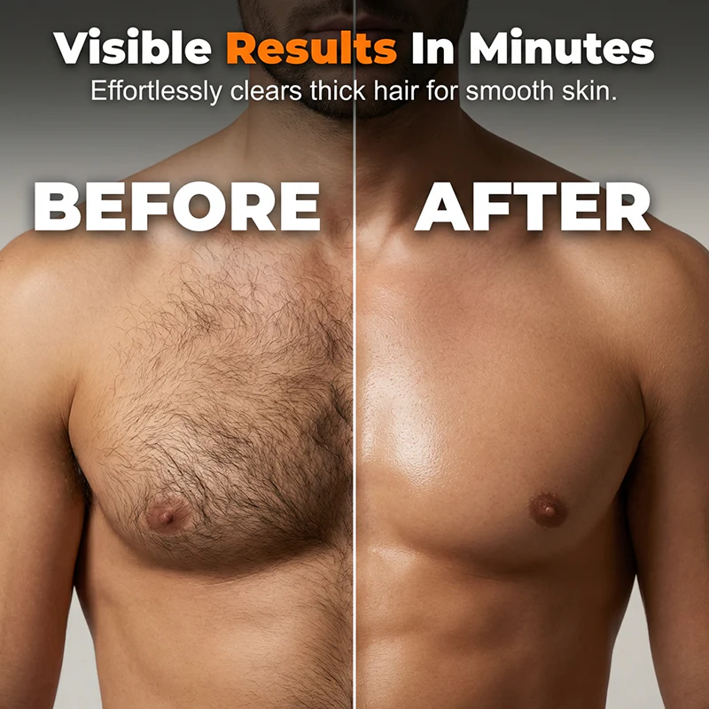 š„INTIMATE Hair Removal Cream for Men - Gentle Foam Formula - Image 10