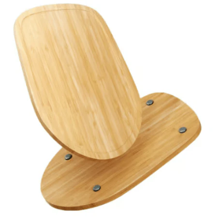 🔥🔥 Handmade Bamboo Mixer Mobile Tray, Waterproof, Anti-Slip & Corrosion-Resistant