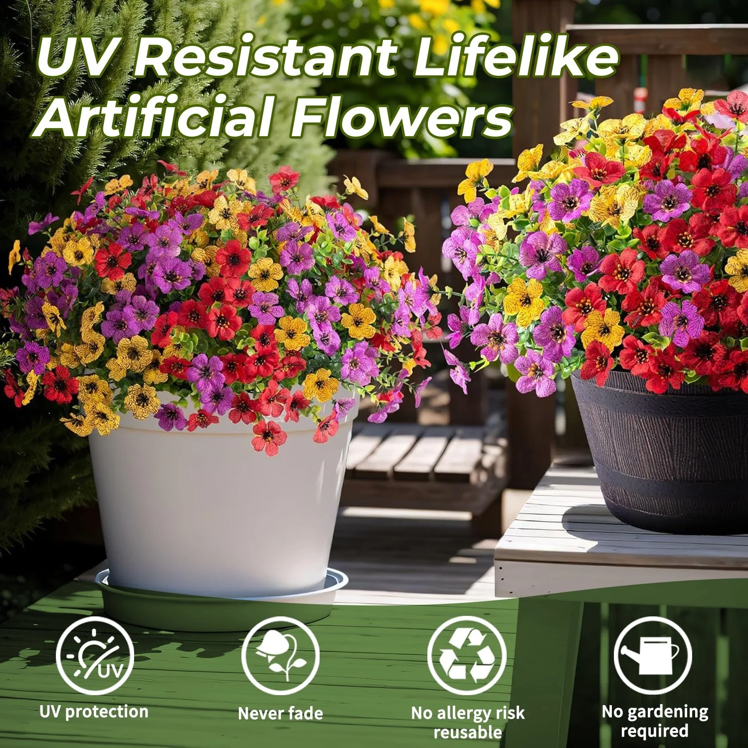 🌸Mother's Day Hot Sale -🌱High-Grade Material Artificial Flowers