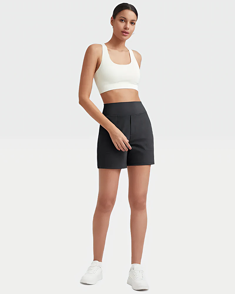Women's High-Waisted Athletic Bermuda Shorts with Pockets – Running, Yoga, Summer Casual Activewear - Image 6