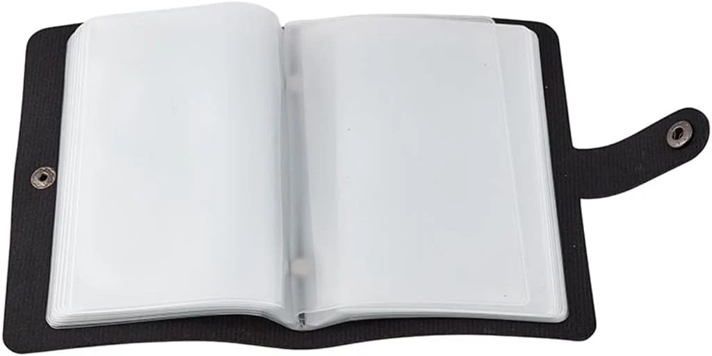 ✝️ Catholic Genuine Leather Holy Card Holder – Pocket Prayer Card Organizer with Snap Closure - Image 6