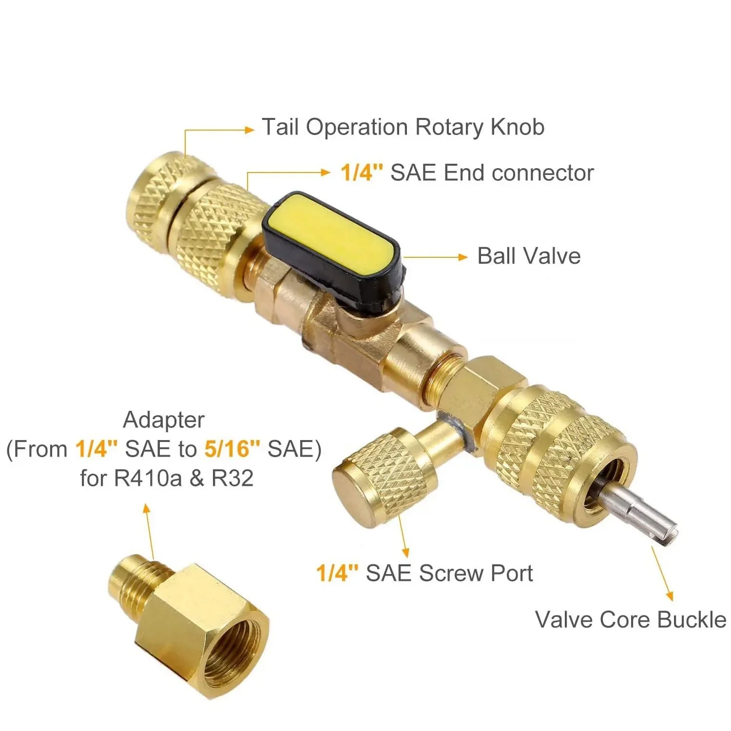 🧰Home & Auto AC Valve Core Remover Installer Tool - Image 2