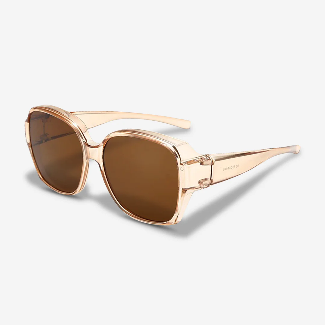 🕶️ Polarized Fit Over Sunglasses for Women – UV400 Protection Floral Frame Wear Over Prescription Glasses - Image 13
