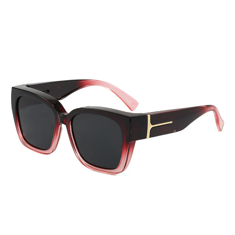 🕶️ Polarized Fit Over Sunglasses for Women – UV400 Protection Floral Frame Wear Over Prescription Glasses - Image 6