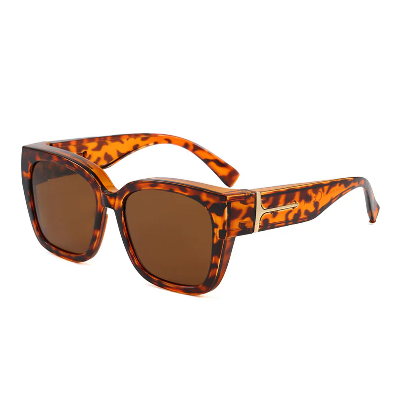 🕶️ Polarized Fit Over Sunglasses for Women – UV400 Protection Floral Frame Wear Over Prescription Glasses - Image 9