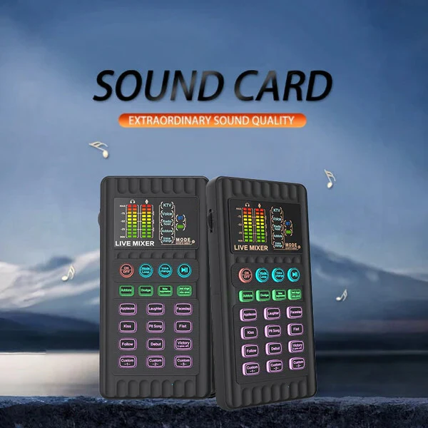 🎤Live Sound Card – Portable Voice Changer - Image 10