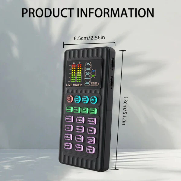 🎤Live Sound Card – Portable Voice Changer - Image 11